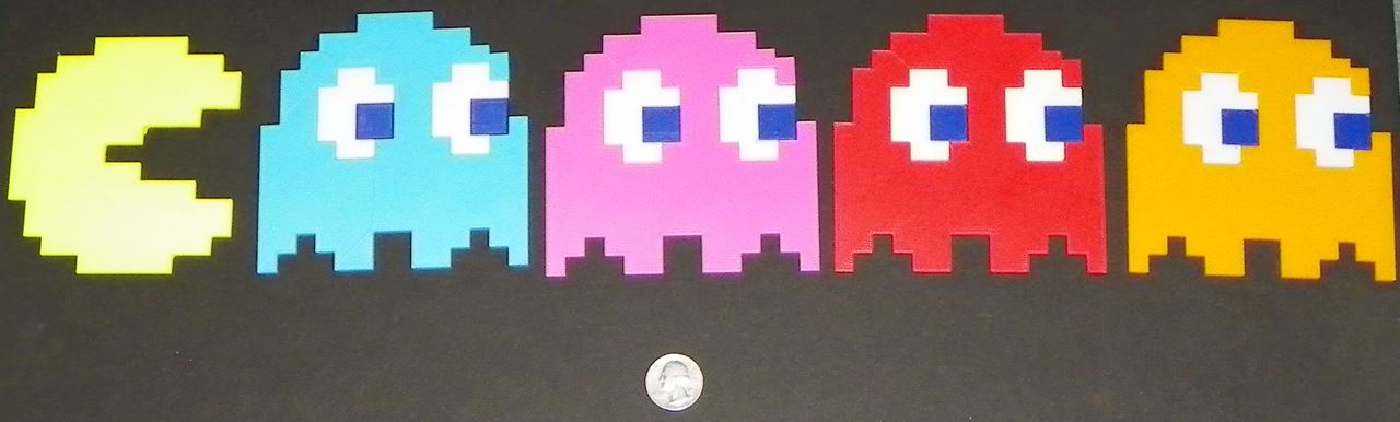 Arcade Plastics. Pac Kit 1